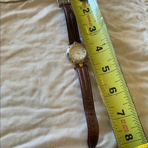Anne Klein Women's Gold and Brown Watch. B5 - Picture 7 of 7